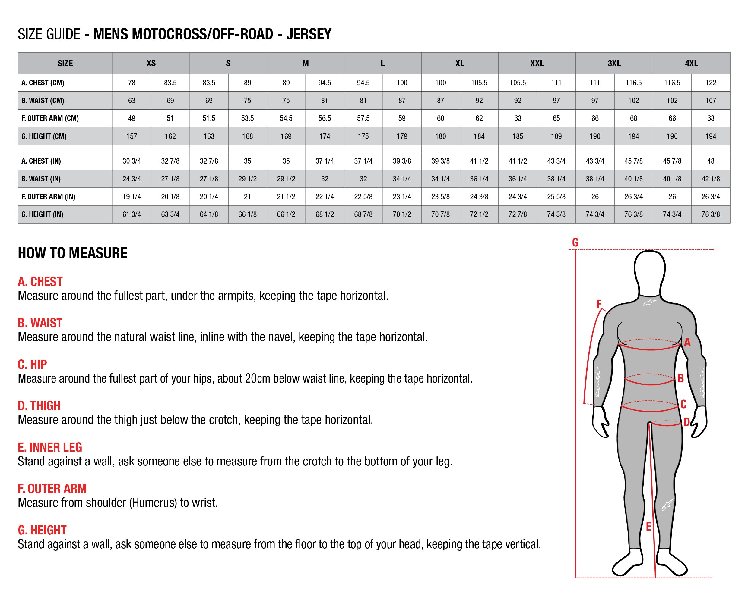 Size guide